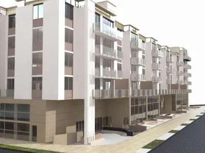 Housing Complex 3D model