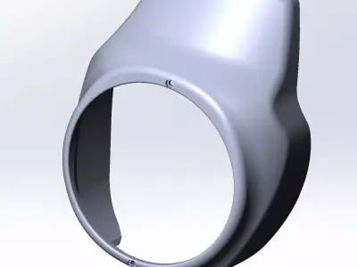 Motorcycle Custom Fairing 3D model