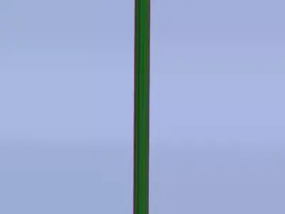 Street Light Low-poly 3D model