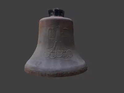 Berlin 1936 Olympic Bell WW2 with details 3D model