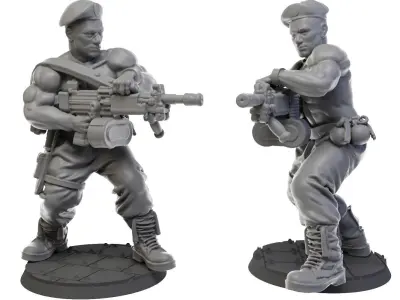 LMG Squad 3D print model