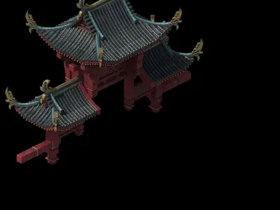 Game Brothel - Arch 2701 3D model purchase