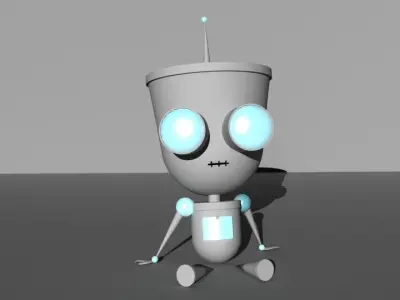 Robotic robot 3D model