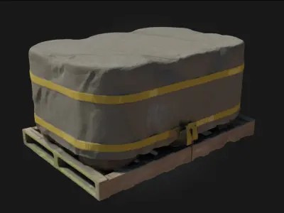Warehouse  Versatile Industrial Space for Storage and Logistics 3D model
