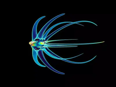 Alien spaceship 3D model