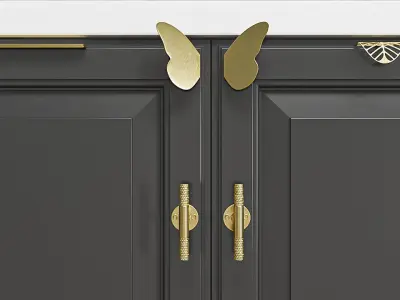 Cabinet handle  Free 3D model