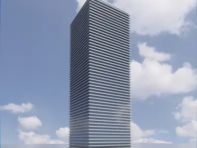 Parametric Building 1a3 3D model