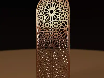 Al hambra style gate Free 3D model