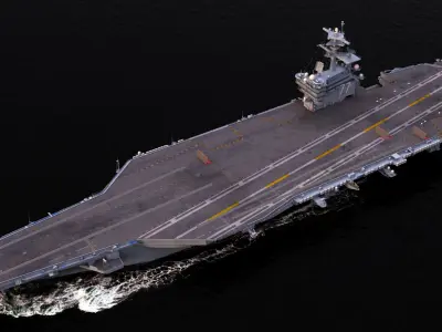 CVN 77 Aircraft Carrier 