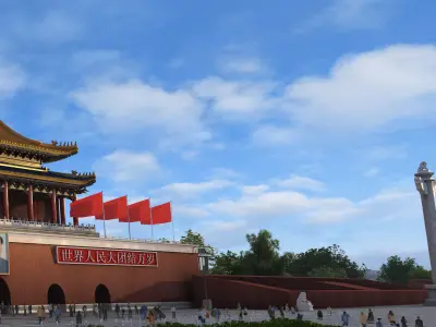 Tiananmen  3D model