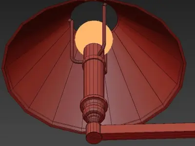 Loft Ventana Chandelier 3D model