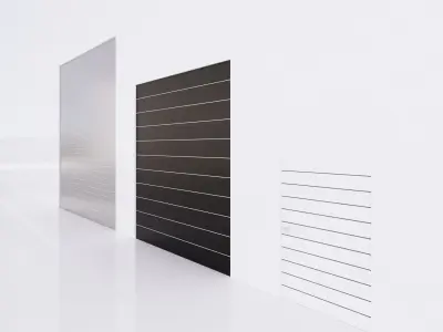 Gate 2 - Full parametric Revit Family  Free low-poly 3D model