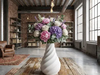 Elegant Twisted Vase Free 3D print model