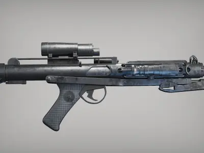 E-11 BLASTER FROM ROGUE ONE 1 to 1 Scale 3D print model