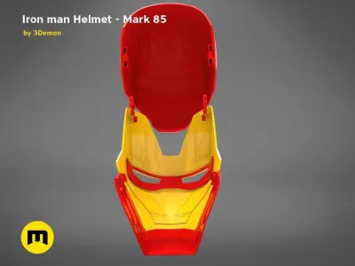Iron Man Helmet Mark 85 3D print model
