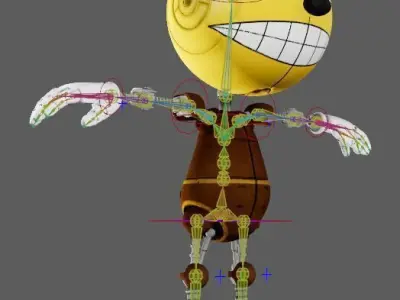 The Electrick State Cozmo Rigid 3D model