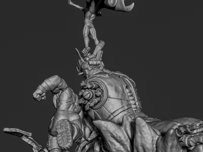 Sentinel Diorama 2 3D print model