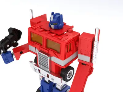 Optimus Prime g1 vintage toy 3D model