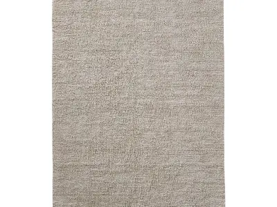 PAVIA NEPALI LAMBSWOOL RUG Dove 3D model