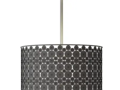 Pottery barn Marina Drum Pendant 3D model