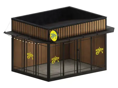 ANJAN Pavilion by Devran3D 3D model