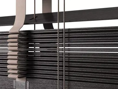 Wooden Blinds Set 41 3D model