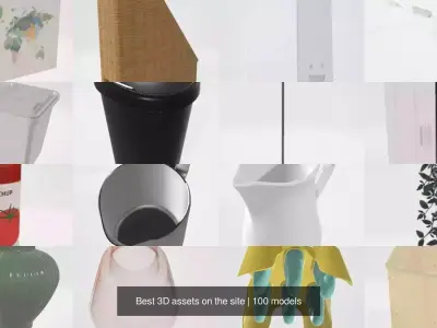 Best 3D assets on the site 3D Model Pack