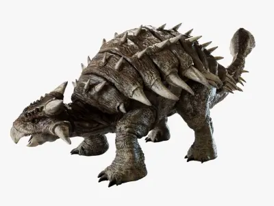  Dinosaur Collection Rigged 3D 