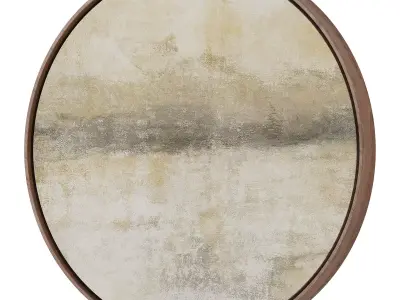 Abstract Painting Frame set 3D model 693