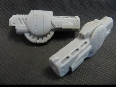 CHIBI-TECH SD - PYTHON VII GUNPOD          3D print model