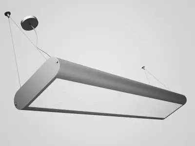 Ceiling Office Lamp 36 3D model