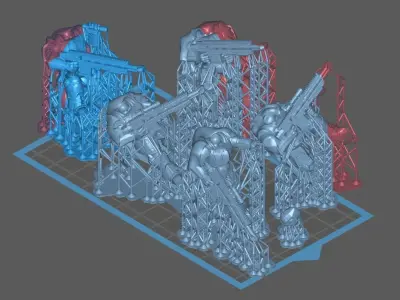 Black Knights - Recon Snipers 3D print model