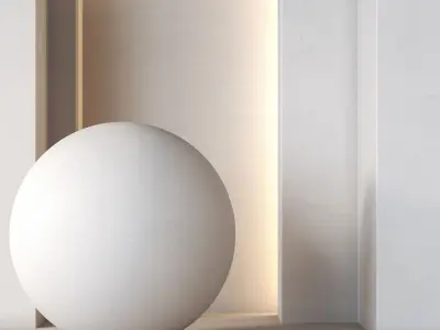 Decorative Plaster Wall 4K - Seamless - 2 Color Texture