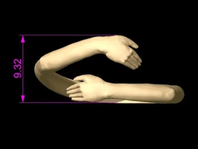 09 cuddle ring Free 3D print model