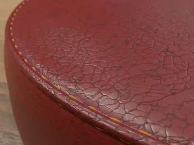 Leather Pillow 3D model