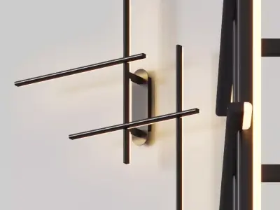 Lampatron Vetur Wall Lamp 3D model