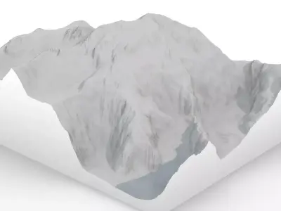 Mount Denali 3D model