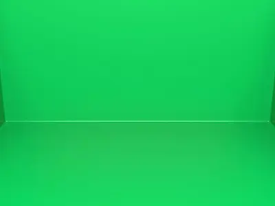 Green Screen 3D model