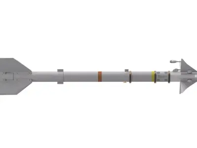 R-73 AA 11 Archer SeeDragon Low-poly 3D model