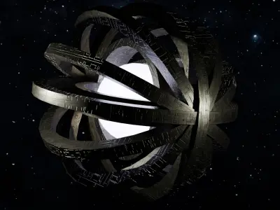 Dyson Sphere 3D model