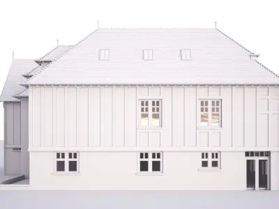 British House Hayes Lane 3D model