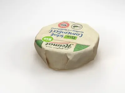 Camembert 001 3D model