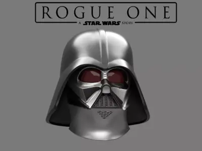 Darth Vader helmet Rogue One Accurate STL file for 3d print 3D print model