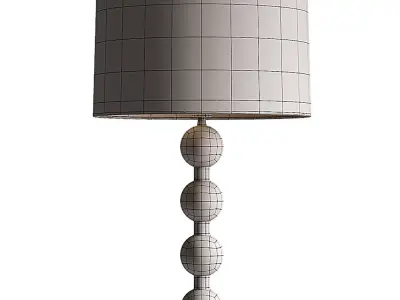 Hugo Barbell Floor Lamp 3D model