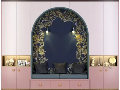 Children room - wardrobe 3D model