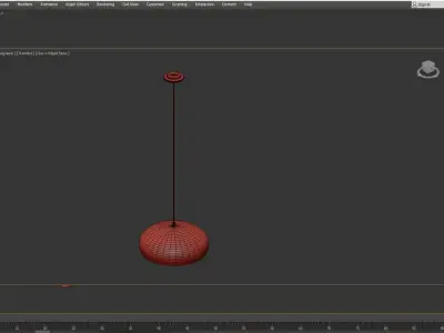 MOGANO 1 pendant light 3D model