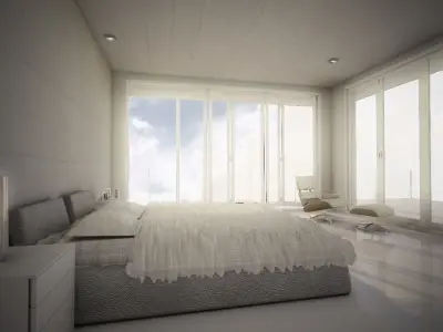 Minimalist House 3D model