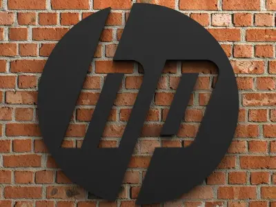HP Logo 3D print model
