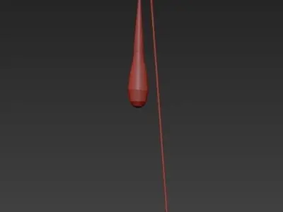 TEARDROP 4 table lamp 3D model