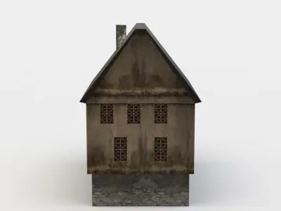 House old Low-poly 3D model